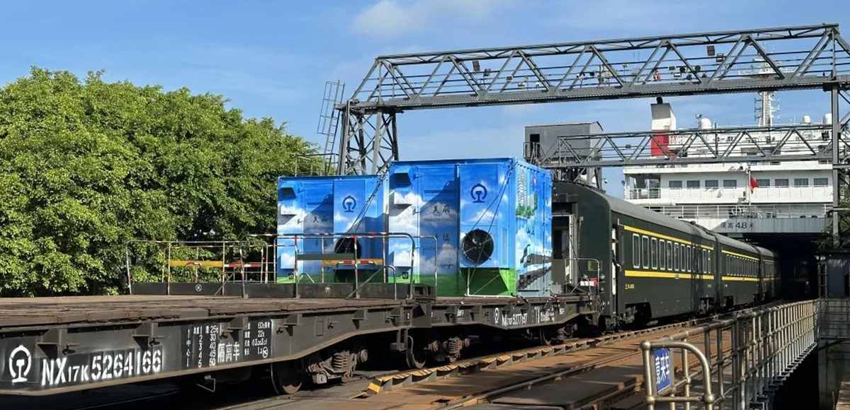 ag九游会登陆j9入口首个跨海列车移动储能电站消防项目成功落地 ag九游会登陆j9入口首个跨海列车移动储能电站消防项目成功落地